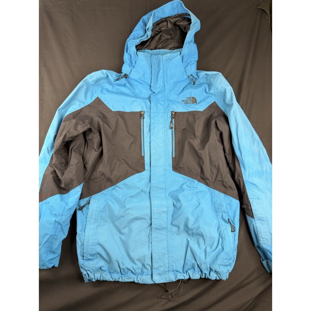 The North Face Clement Triclimate Jacket Men's Blue Black Ski 3-in-1, M